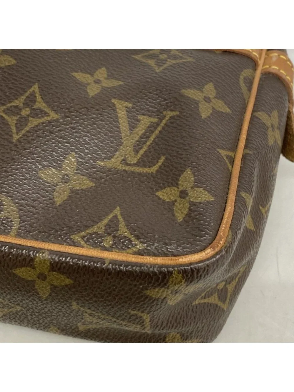 Louis Vuitton Clutch Monogram Compiegne 23 Brown